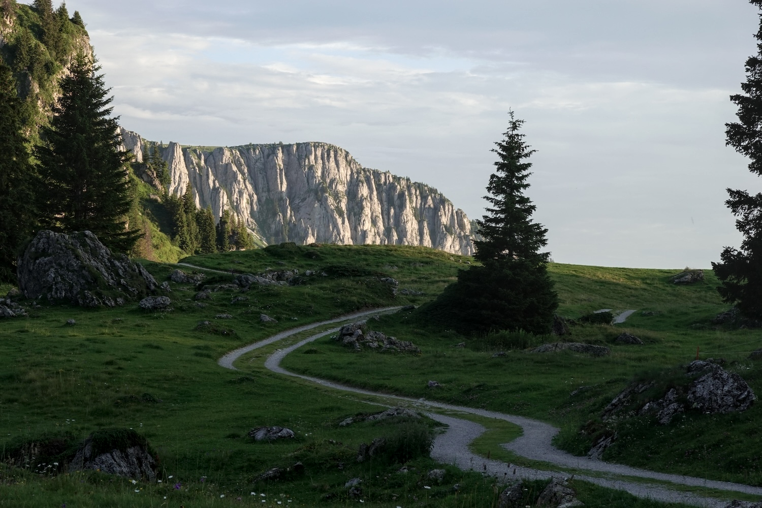 Wanderweg in den Bergen